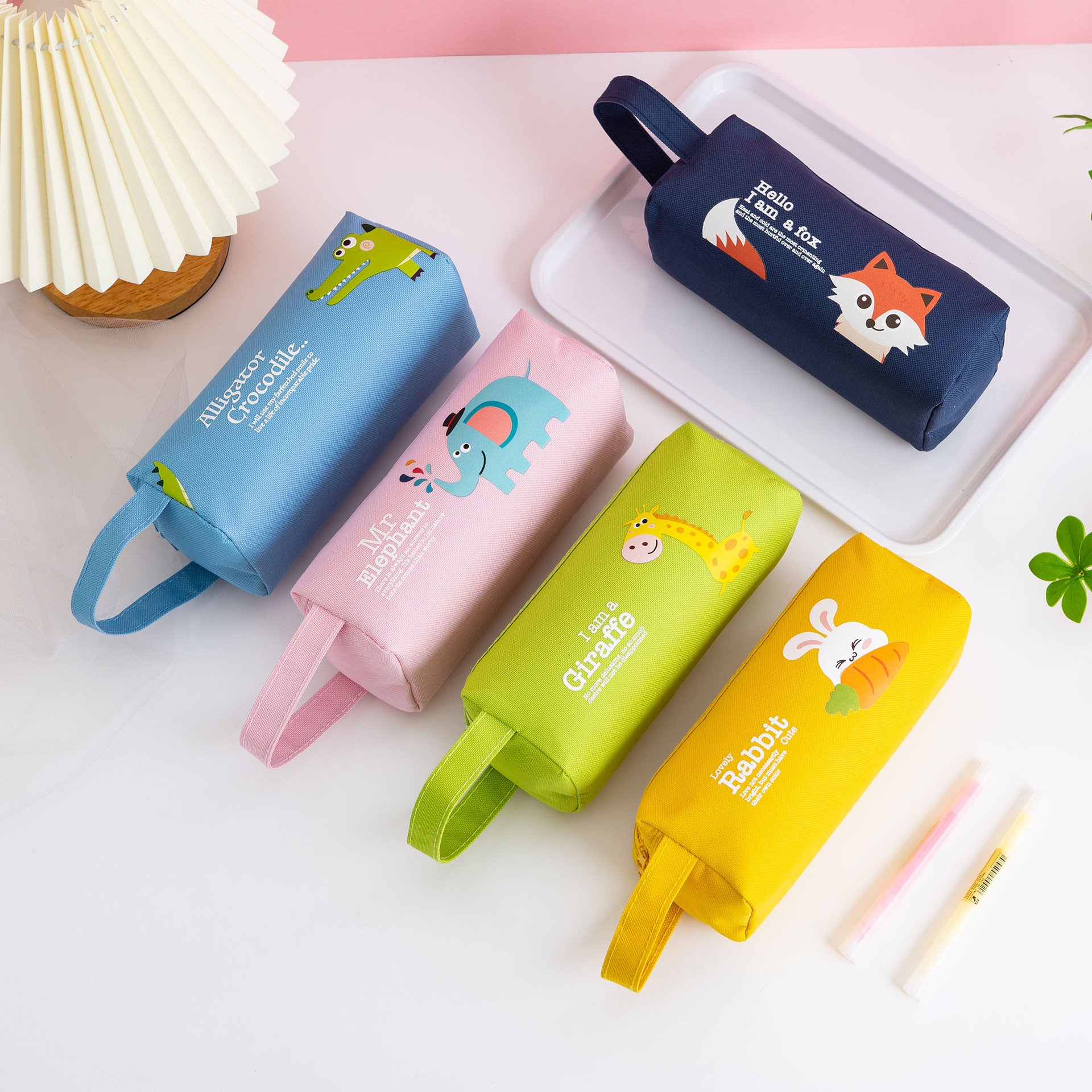 pencil-box 铅笔袋 文具盒 笔袋 日系大容量手提笔袋初中生创意文具盒男女孩小学生高颜值铅笔袋wch01.my 2022.6.21 ...