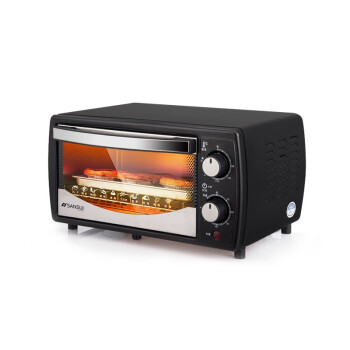 山水（SANSUI） 电烤箱 SKX03家用迷你小型烘焙小烤箱控温烤蛋糕披萨 黑色 定制LOGO
