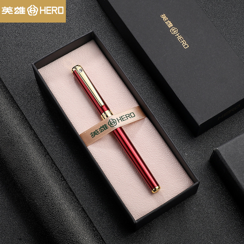 HERO英雄鋼筆a06免費(fèi)刻字logo 定制LOGO
