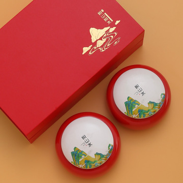 中秋茶叶包装盒空礼盒礼品定制通用半斤装绿茶红茶叶罐陶瓷密封罐