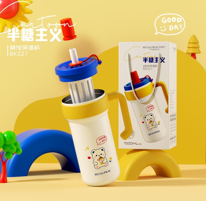 贝洛可 半糖主义-萌宠保温杯 BK227